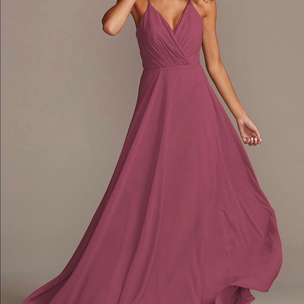 Chianti David’s Bridal Bridesmaid dress